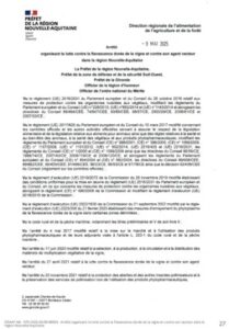 Arrêté préfectoral organisant la lutte contre la flavescence dorée de la vigne et contre son vecteur – 2025